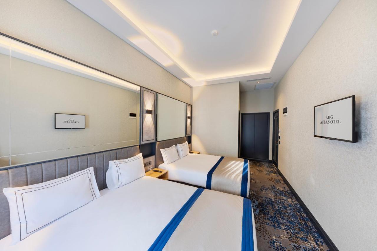 Ahg Atlas Hotel Taksim Istanboel Buitenkant foto