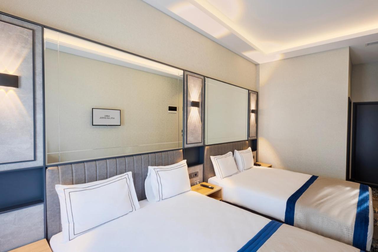 Ahg Atlas Hotel Taksim Istanboel Buitenkant foto