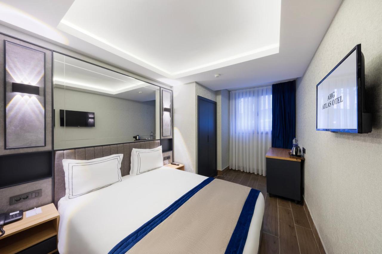 Ahg Atlas Hotel Taksim Istanboel Buitenkant foto