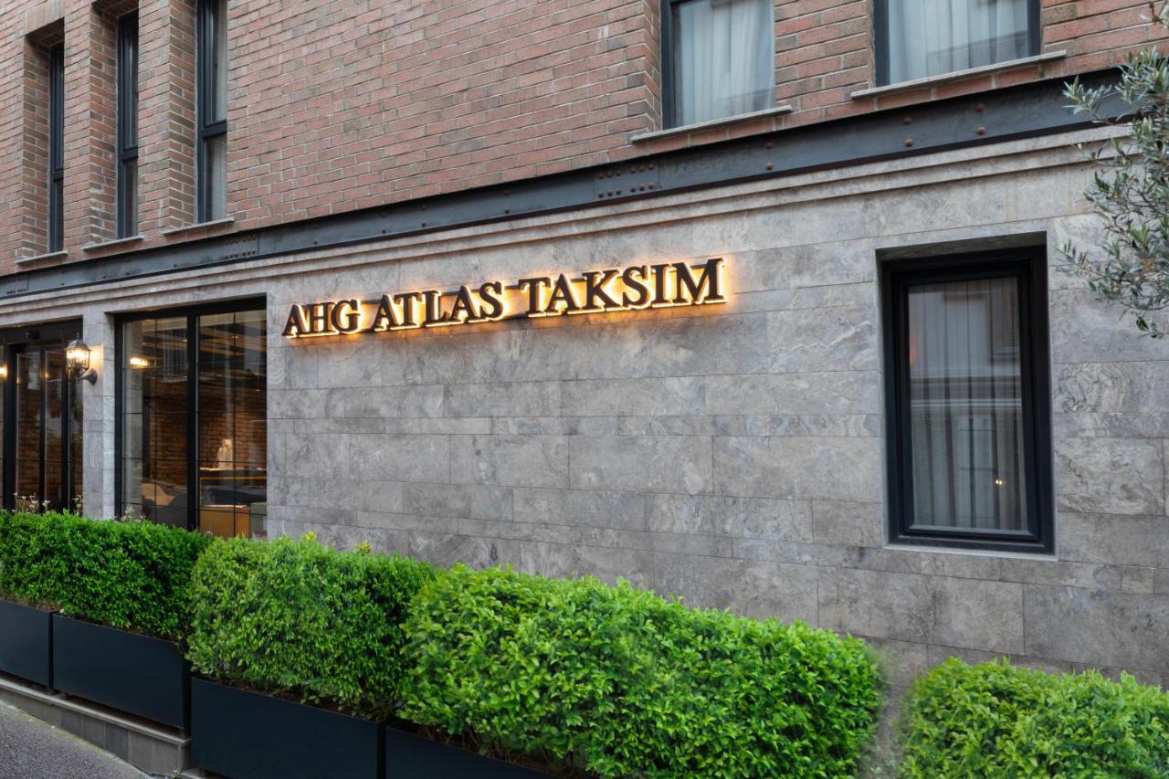 Ahg Atlas Hotel Taksim Istanboel Buitenkant foto