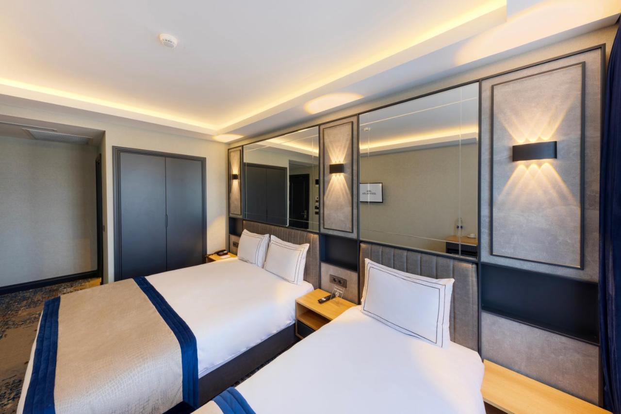 Ahg Atlas Hotel Taksim Istanboel Buitenkant foto