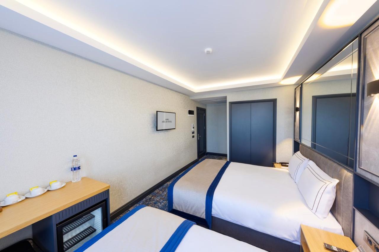 Ahg Atlas Hotel Taksim Istanboel Buitenkant foto