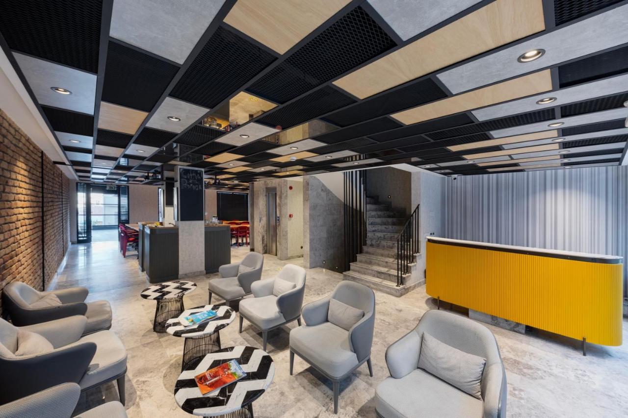 Ahg Atlas Hotel Taksim Istanboel Buitenkant foto