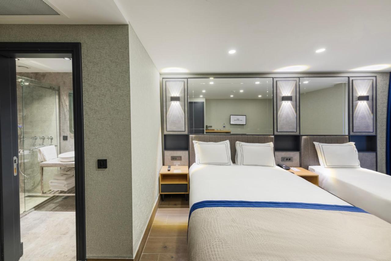 Ahg Atlas Hotel Taksim Istanboel Buitenkant foto