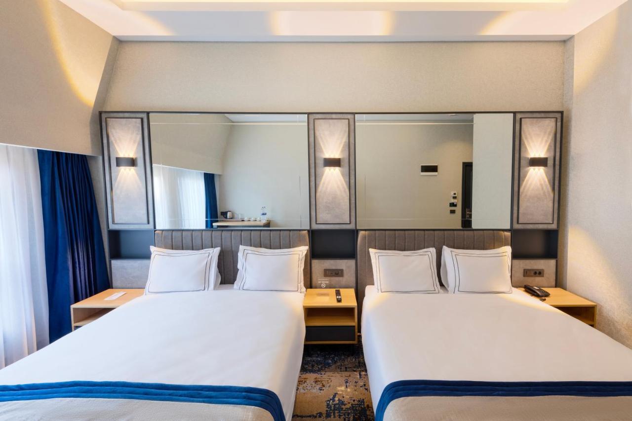 Ahg Atlas Hotel Taksim Istanboel Buitenkant foto