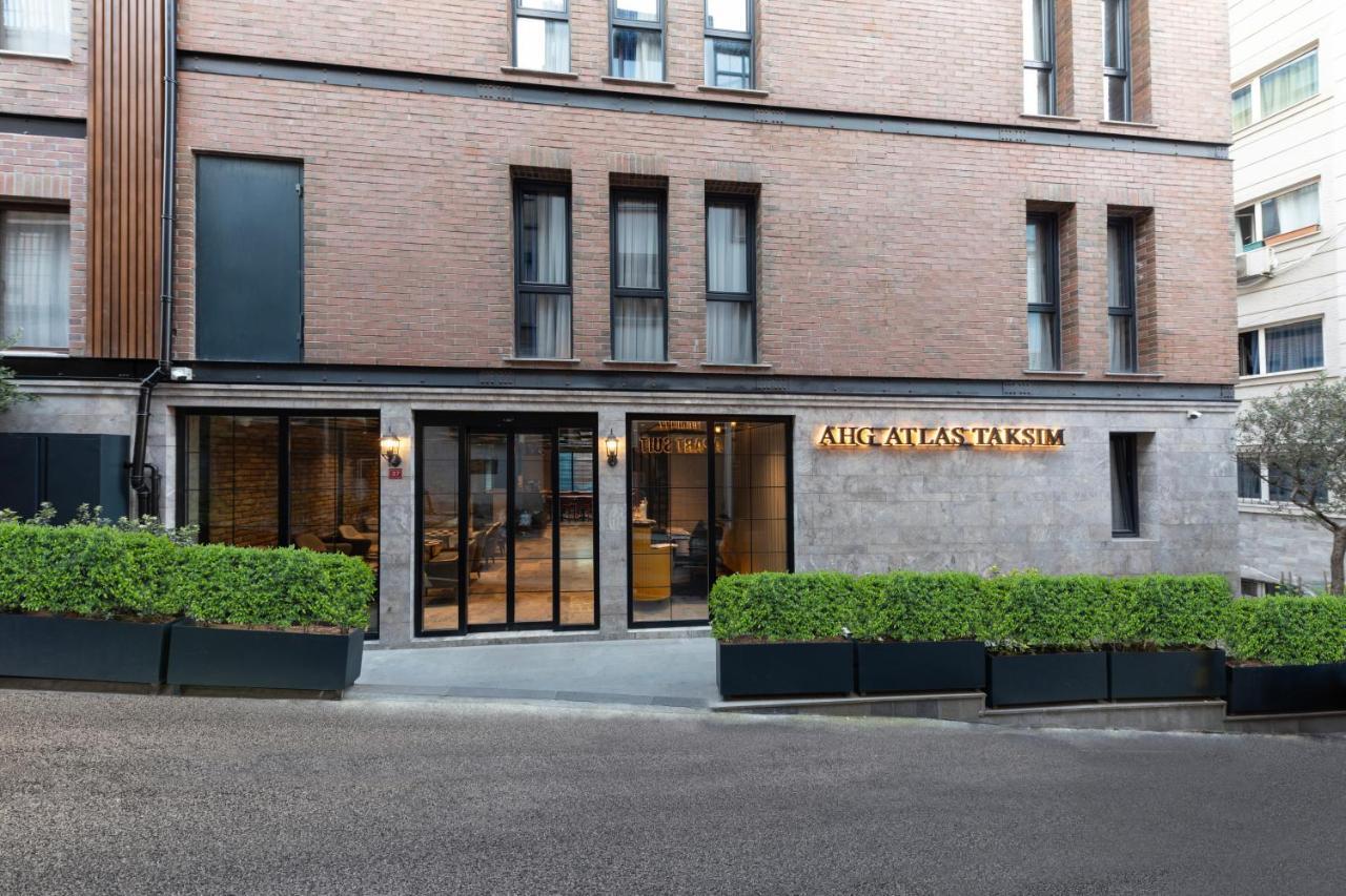 Ahg Atlas Hotel Taksim Istanboel Buitenkant foto